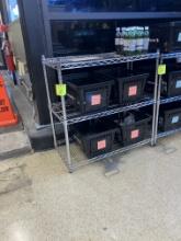 Steel storage rack 35 “ x 35”