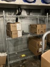 Metro storage rack 4’ w x 72” h x 18” deep