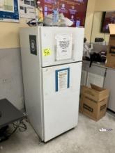 Refrigerator with freezer compartment 60” tall x 23” wide x 27.5” Deep