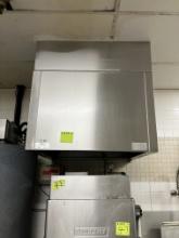 Dishwasher draft hood vent