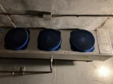 Evaporator , 3 fans for walk in cooler