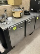 2 door undercounter refrigerator