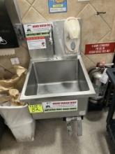Knee Operated Hand wash station w/soap dispenser