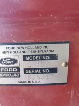 New Holland 492 Mower Conditioner
