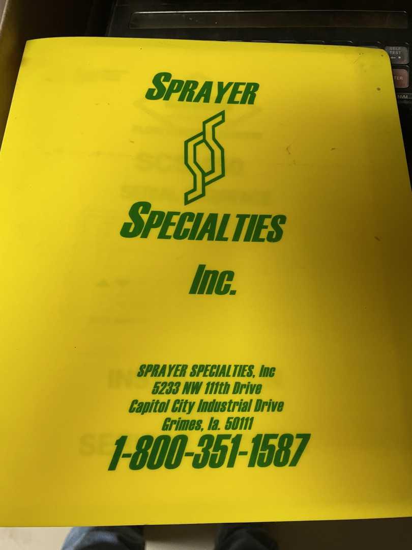 Sprayer Specialties Sprayer