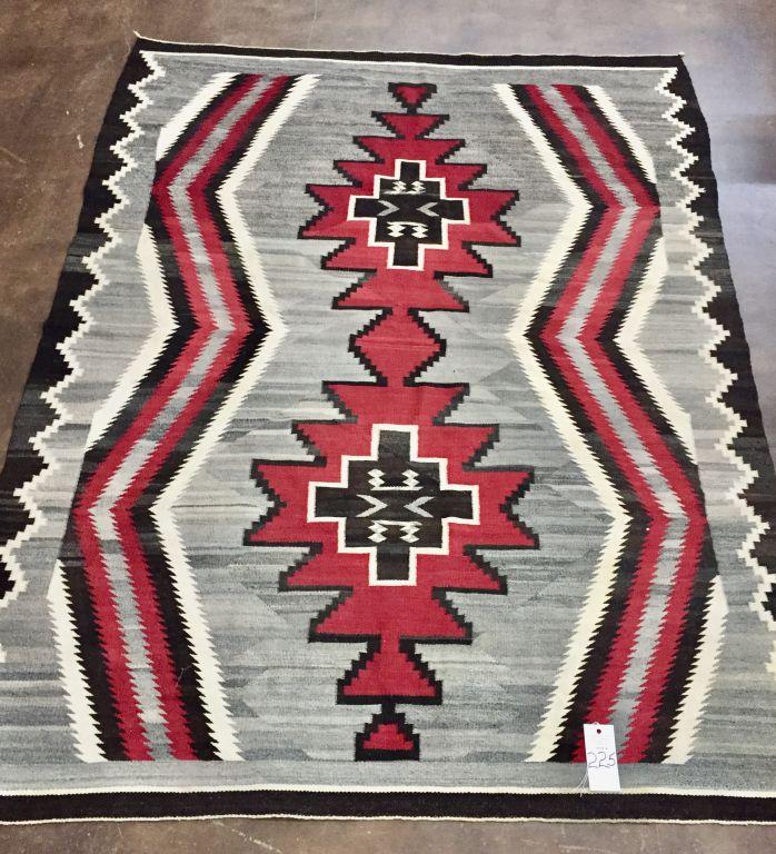 Large 1920s Era Navajo Textile