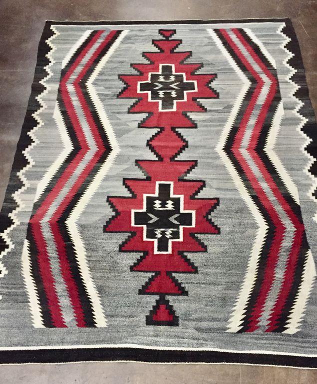 Large 1920s Era Navajo Textile