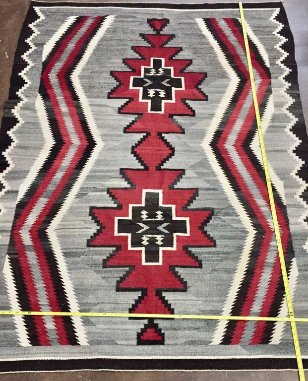 Large 1920s Era Navajo Textile