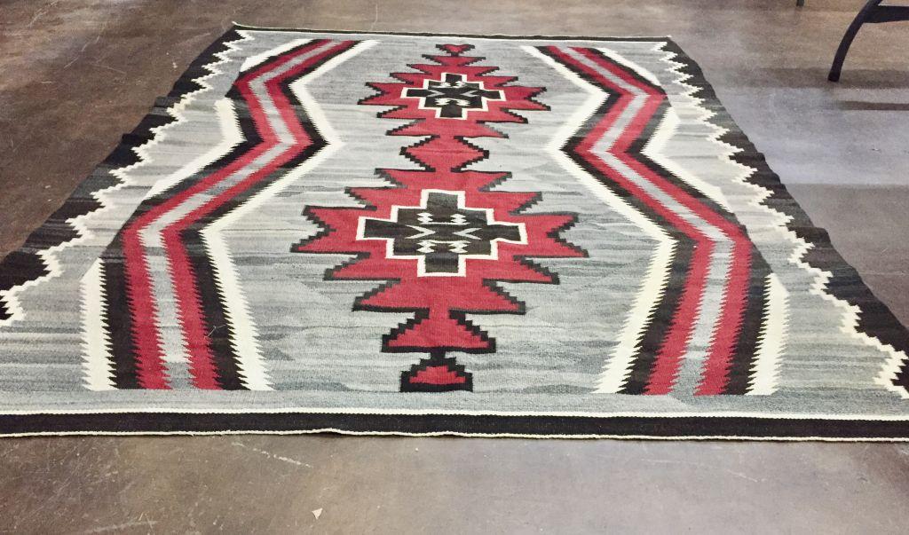 Large 1920s Era Navajo Textile