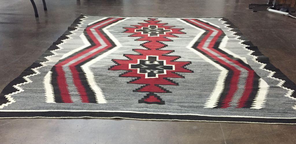 Large 1920s Era Navajo Textile