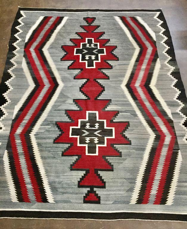 Large 1920s Era Navajo Textile