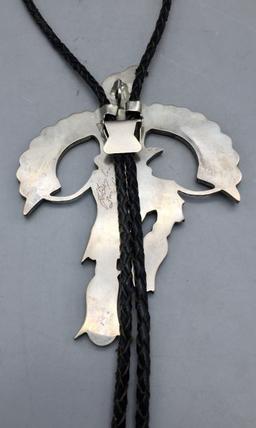 Johnathan Beyuka Zuni Inlay Bolo