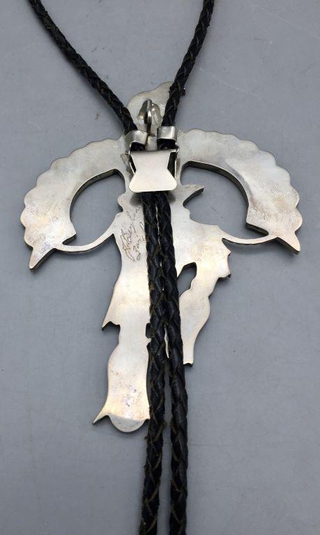 Johnathan Beyuka Zuni Inlay Bolo