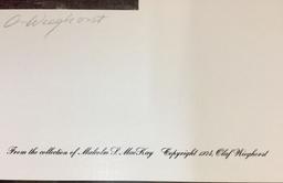 Signed Olaf Wieghorst Limited Edition Print