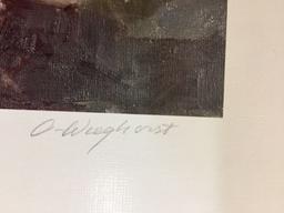 Signed Olaf Wieghorst Limited Edition Print