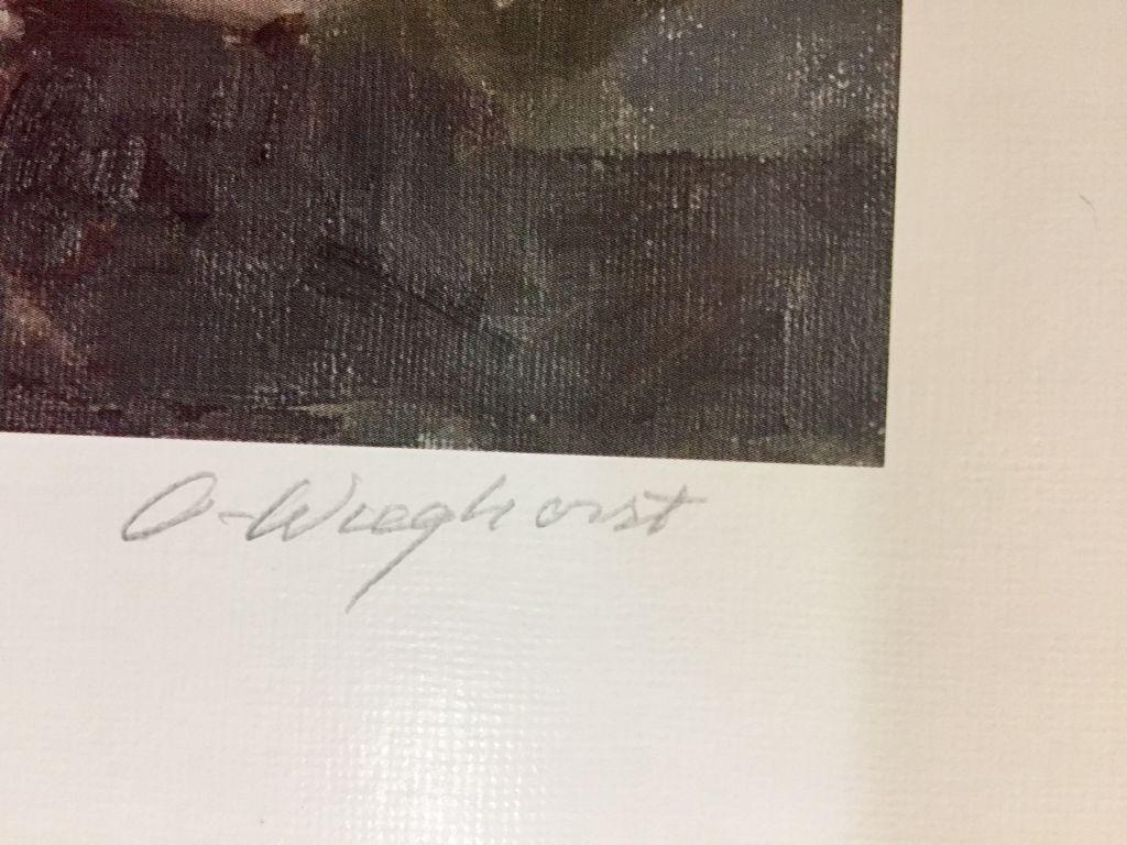 Signed Olaf Wieghorst Limited Edition Print