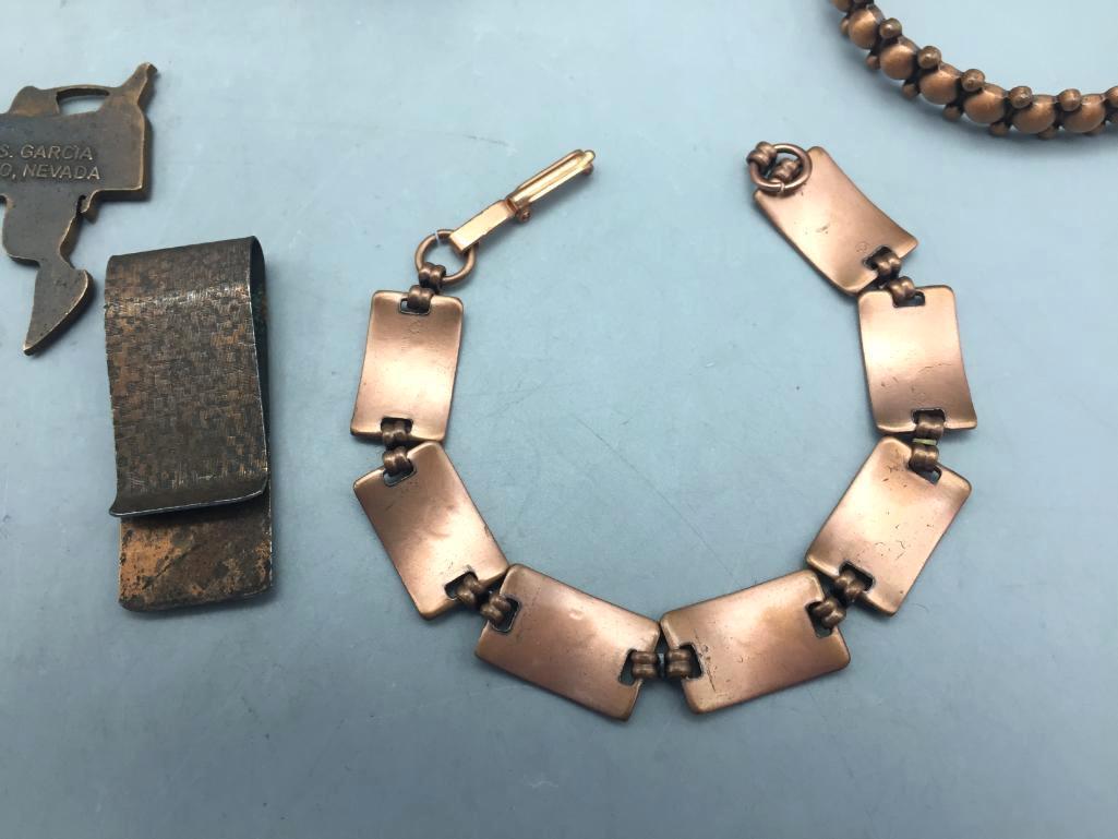Group of Vintage Copper Items