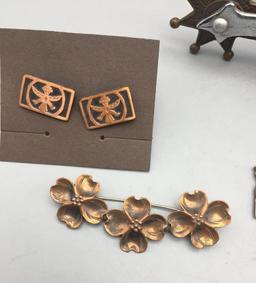 Group of Vintage Copper Items
