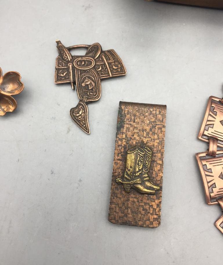 Group of Vintage Copper Items