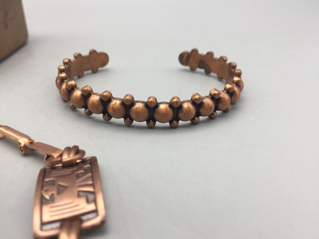 Group of Vintage Copper Items