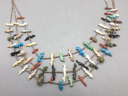 Zuni Fetish Necklace Attributed to Emerson Quam