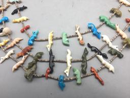 Zuni Fetish Necklace Attributed to Emerson Quam