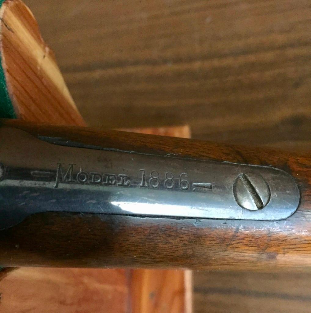 Fine Winchester Model 1886 Lightweight With Letter - .45-70 Cal