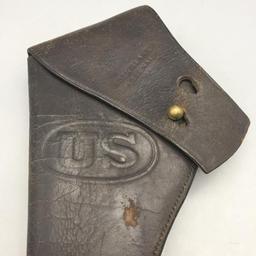 Antique US Marked 1881 Pattern Holster From the Indian Wars Era