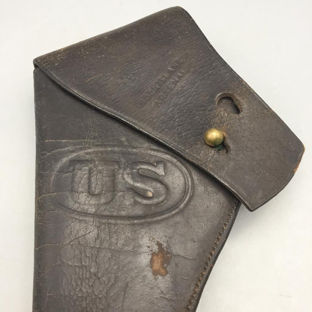 Antique US Marked 1881 Pattern Holster From the Indian Wars Era
