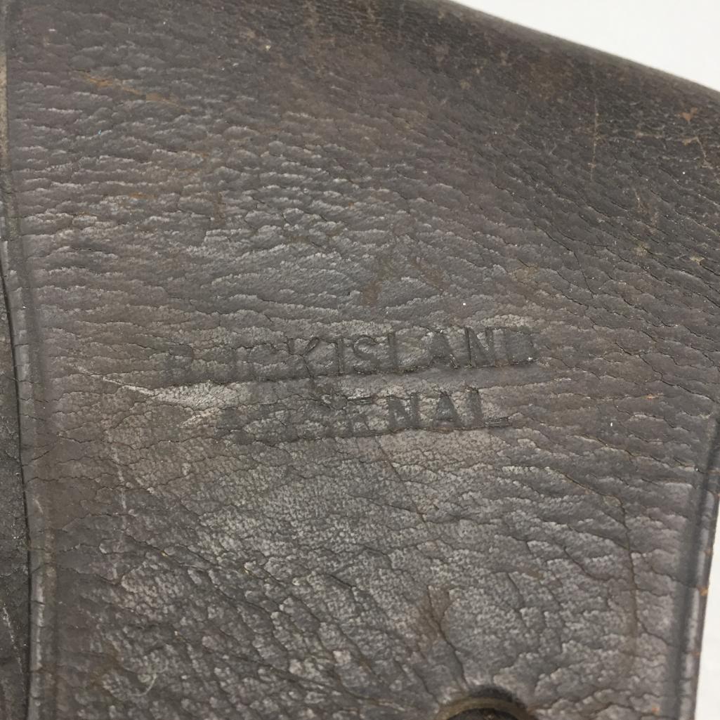 Antique US Marked 1881 Pattern Holster From the Indian Wars Era
