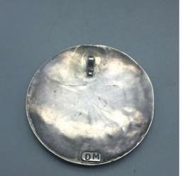 A Beautiful Vintage, Zuni Inlay Thunderbird Themed Pendant From Jewel Box Col.