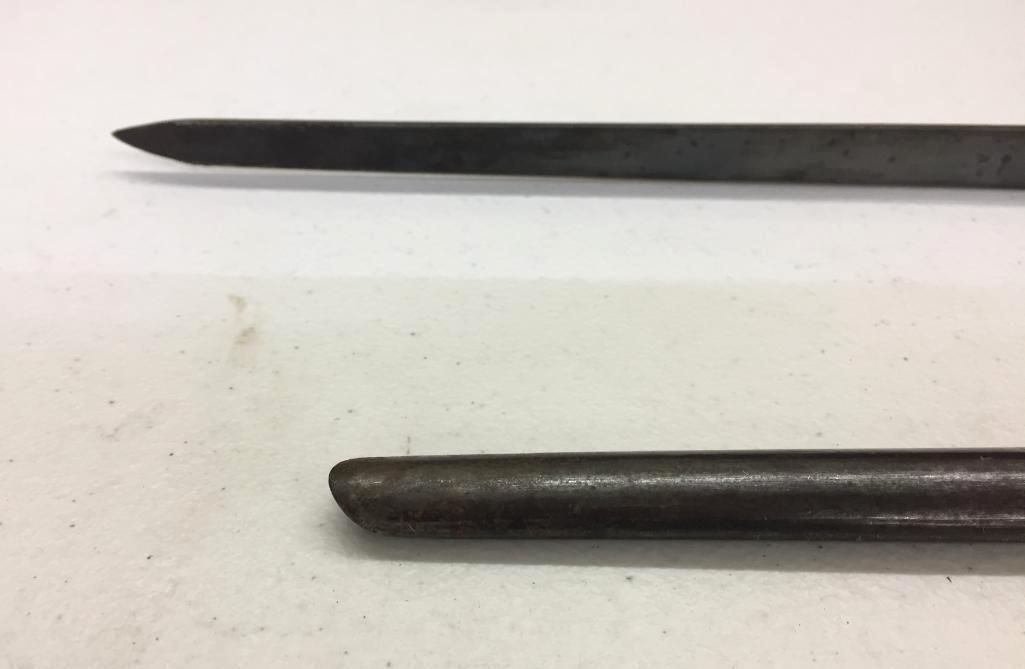 Trapdoor Bayonet with Scabbard and Frog