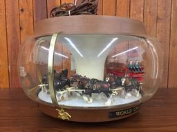 Vintage, Working, Budweiser Carousel Light