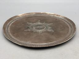 Sterling Silver Plate by Darrell Cadman