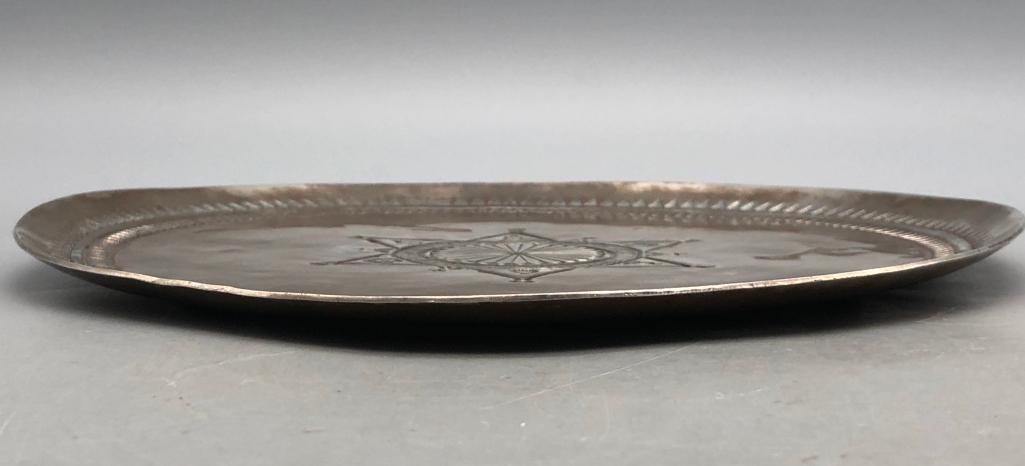 Sterling Silver Plate by Darrell Cadman