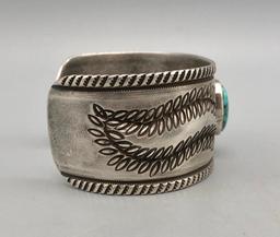 Nice Ingot and Turquoise Bracelet