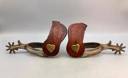 Arrow Mounted Spurs by Bud Winbourn