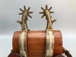 Arrow Mounted Spurs by Bud Winbourn