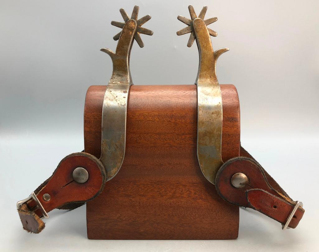 Arrow Mounted Spurs by Bud Winbourn