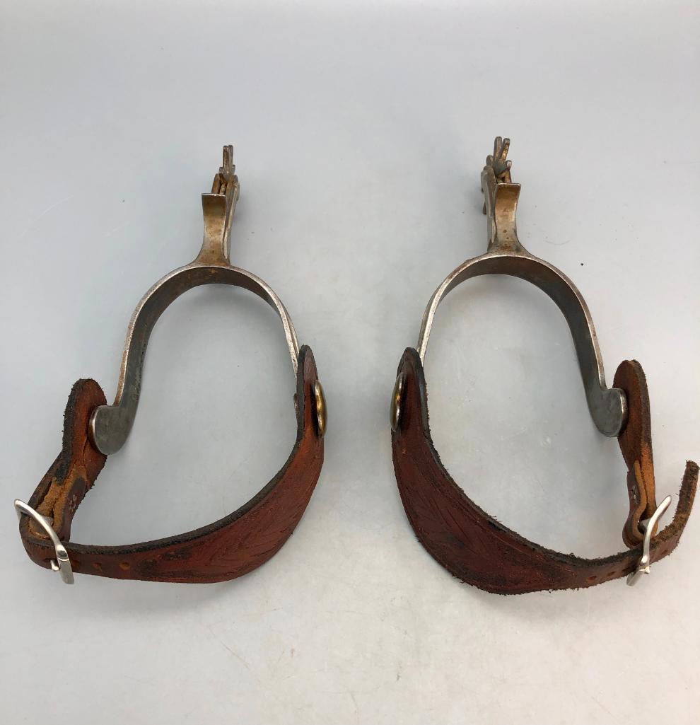 Arrow Mounted Spurs by Bud Winbourn