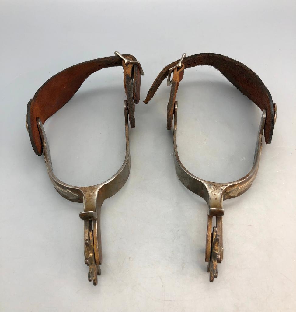 Arrow Mounted Spurs by Bud Winbourn