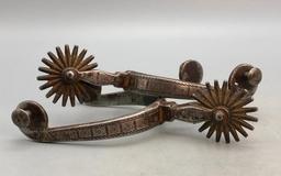 Pair of Early August Buermann Spurs