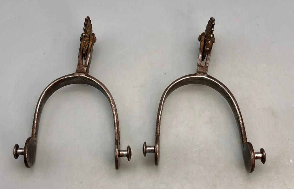 Pair of Early August Buermann Spurs
