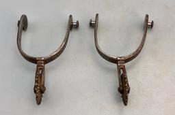 Pair of Early August Buermann Spurs