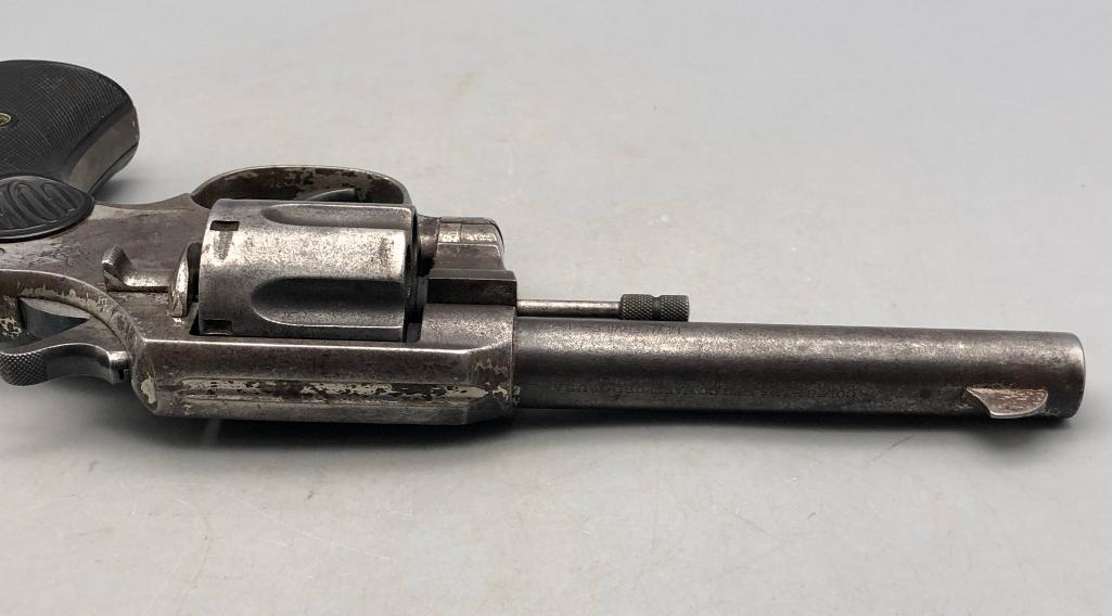 Colt New Service 44-40 double action revolver.