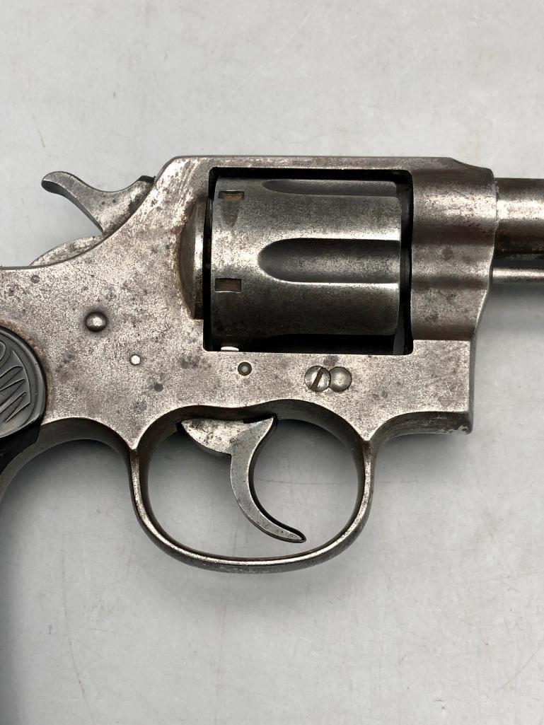 Colt New Service 44-40 double action revolver.