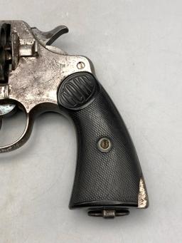 Colt New Service 44-40 double action revolver.