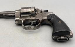 Colt New Service 44-40 double action revolver.