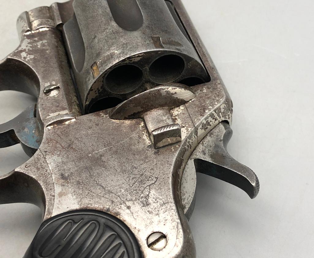 Colt New Service 44-40 double action revolver.