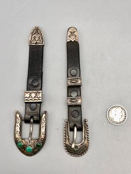 Two Vintage Ranger Buckle Sets